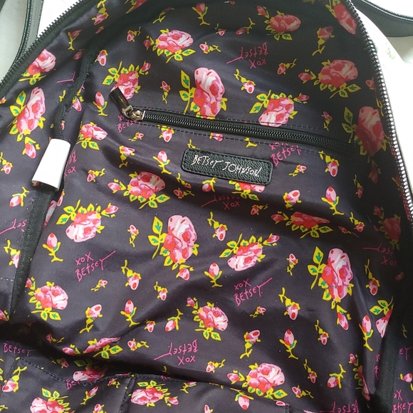 Betsy Johnson floral dot Backpack - Picture 6 of 8